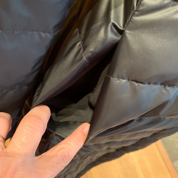 Eileen Fisher Long Down Coat - Picture 4 of 6